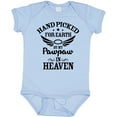 thumbnail image 3 of Inktastic Handpicked for Earth by My Pawpaw in Heaven with Angel Wings Boys or Girls Baby Bodysuit, 3 of 5