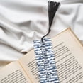 thumbnail image 6 of Kdxio Palm Tree Print Metal Tassel Bookmarks,Perfect Gift for Art Lovers and Bookworms Metal Bookmarks for Women, 6 of 8