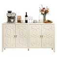 thumbnail image 6 of May in Color 60'' Modern Sideboard Cabinet with Adjustable Shelves and 4 Doors, Ideal for Entryway, Living Room, Dining Room, Bedroom, Beige, 6 of 10