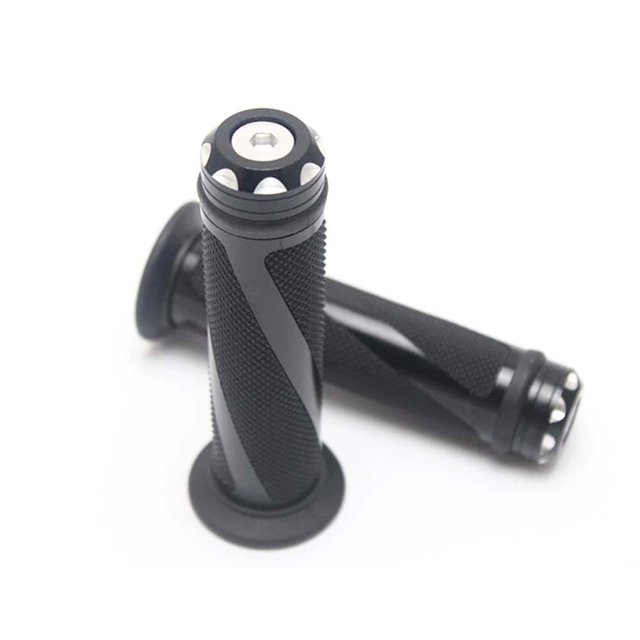 sweethay 1 par de piezas de empuñaduras de motocicleta, pieza de modificación Simple profesional, cubiertas de repuesto, accesorio de decoración para Accesorios para motos Negro sweethay VI002068-04