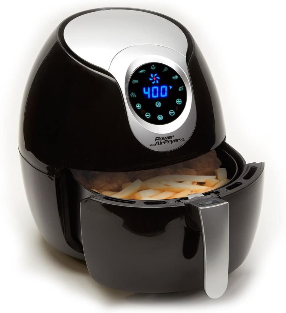 Power No Oil As Seen On Tv Glass Visible Easy Clean Air Fryer With