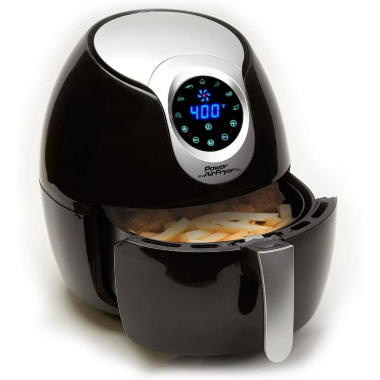 Power Air Fryer XL 5.3 Quart, the power air fryer xl surrounds your food with turbo air instead of oil By Brand Power AirFryer XL - Walmart.com