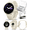 Lunar Gold & Bone + White EarBuds, variant on Garmin Vivoactive 6 - Health & Wellness GPS Smartwatch, 1.2 in Bright AMOLED Display, Lunar Gold with Bone Band w/ Wearable4U Black EarBuds Bundle