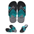 thumbnail image 7 of Mostsola Mens Fashion Beach Flip Flops Casual Thong Sandals Outdoor Non Slip Walking Slides, 7 of 7