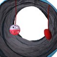 thumbnail image 3 of Túnel para gatos de 2/3/4 agujeros, juguetes plegables para jugar, tienda de campaña, tubo interactivo, 3 of 6