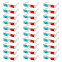 FRCOLOR  30 Pcs 3d Glasses Movie Frame for Kids Eye Video Child White