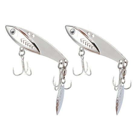 2PCS Metal Artificial Lure 10g/14g/20g/30g Weever All Swimming Layer Hard Bait Fishing Tackle14g Bienvenido