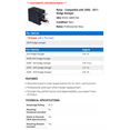 thumbnail image 2 of Relay - Compatible with 2008 - 2011 Dodge Avenger 2009 2010, 2 of 2