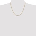 thumbnail image 4 of 10K Yellow Gold Rope Chain Styles Necklace 2 mm D/C Quadruple 20 inch, 4 of 4