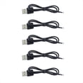 thumbnail image 1 of 5Pcs USB to 4Pin Cable for Camera Modules Camera Module Data Connection Cable 4P 0.8mm 1M,5 * Camera Module Data Connection Cable,Black, 1 of 6