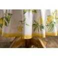 thumbnail image 3 of Maison d' Hermine Limoncello 100% Cotton Tablecloth for Kitchen Dining | Tabletop | Decoration | Parties | Weddings | Spring/Summer (Round, 69 Inch)., 3 of 4