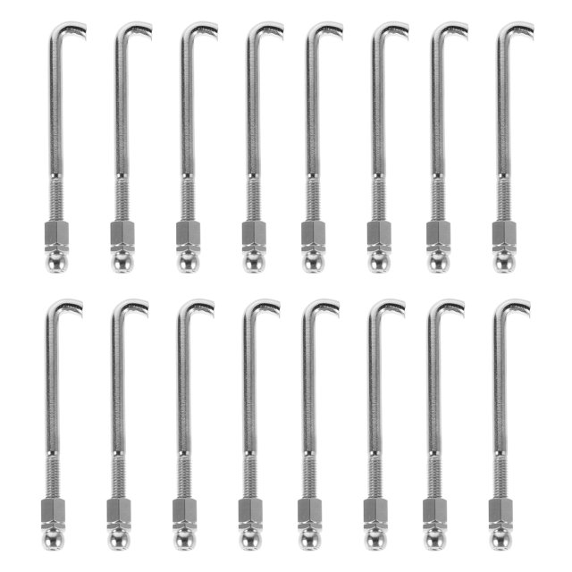 Miangastore 48 Pcs Crochets Banjo Crochets Tension Banjo Crochets Plats Support Banjo Crochets Ronds Banjo Crochets Banjo Pièces Accessoires Banjo