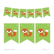 Pennant Party Banner Fox