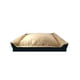 thumbnail image 1 of Cama para perro de lujo LUNICS Grande Miel, 1 of 6