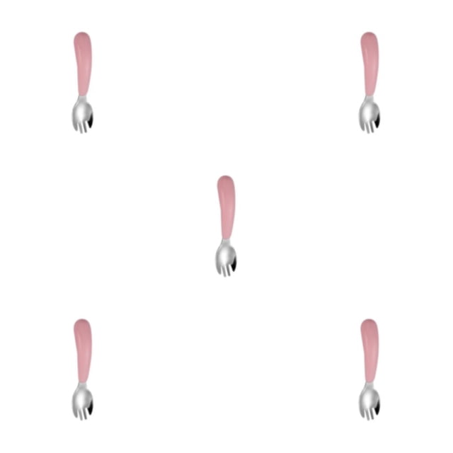 Yuarrent Juego de vajilla para niños Cuchara Tenedor Compartimento Cuenco para bebé Cubiertos Kit Autoalimentación Multiusos para cocina Type2 NO2