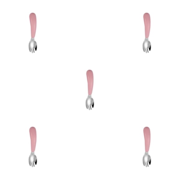 Yuarrent Juego de vajilla para niños Cuchara Tenedor Compartimento Cuenco para bebé Cubiertos Kit Autoalimentación Multiusos para cocina Type2 NO2