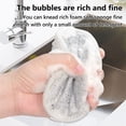 thumbnail image 5 of Bxaolu Sponges Kitchen Dish Sponge for Washing Dishes Cleaning Kitchen, All-Purpose, 6 Pack, Non Scratch, Rough Scrubbers Side for Non-Stick Cookware, Soft Microfiber Scrub Side for Dishes, 5 of 9