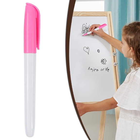 YardChic 1Pc Fine Tip Permanent Markers, Dry Erase Markers, Low Odor Fine Whiteboard Marker, Erasable Dry Wipe Markers, Whiteboard Markers for Classroom Office Household Writing Drawing Supplies