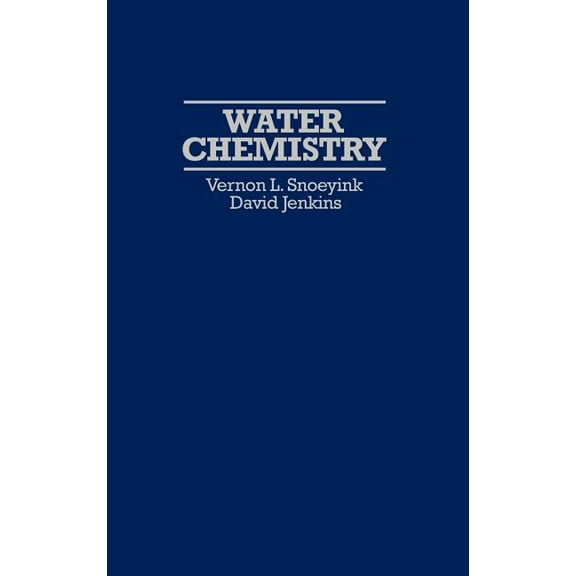 Spe Monographs Water Chemistry, (Hardcover)
