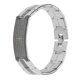 thumbnail image 2 of Pulsera Charm Cuff jinwen de acero inoxidable con grabado en inglés Plata, 2 of 8
