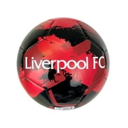 Icon Sports Liverpool FC Paintstroke Soccer Ball, Red/Black, Size 4