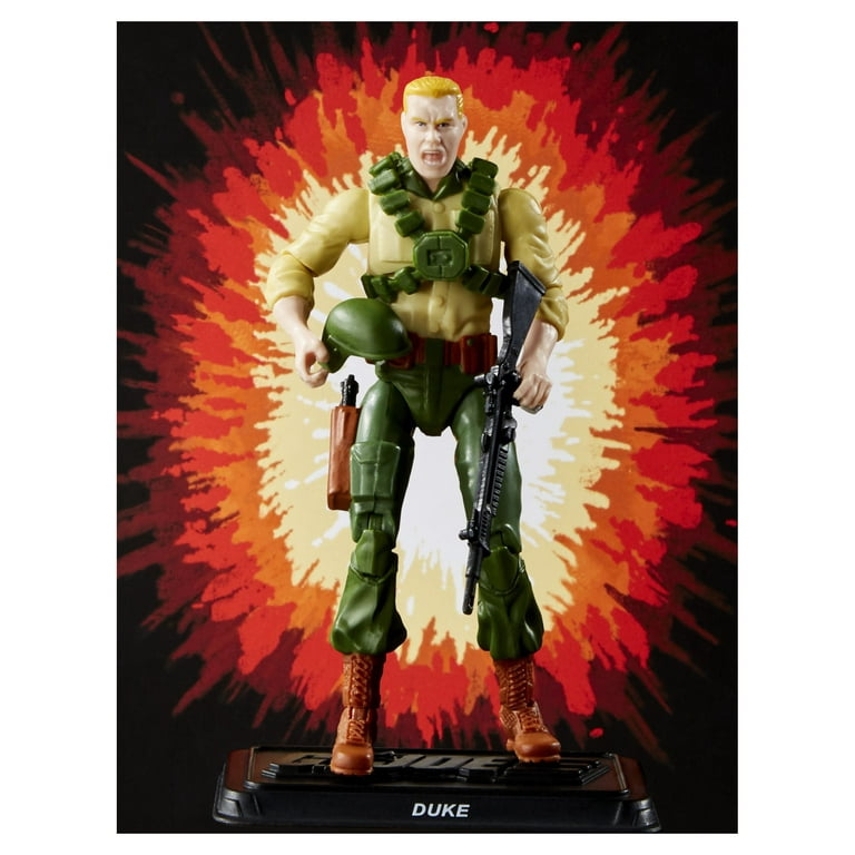 G.I. Joe: Retro Collection Duke Kids Toy Action Figure for Boys and Girls  Ages 4 5 6 7 8 and Up (4”) 
