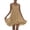 W-Khaki, variant on Womens Dresses Neck Summer A Line Ruffle Sleeveless Flowy Dresses Retro Clothes L Red