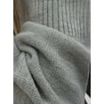 thumbnail image 5 of Thick Knit Crew Neck Long Sweater, 5 of 5