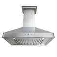 thumbnail image 4 of ZLINE 30 in. Wall Mount Range Hood in Snow Finished Stainless Steel (8KF2S-30), 4 of 5