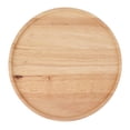 thumbnail image 2 of Bandeja De Madera, Bandeja Para Servir Redonda, Simple, Antideformación, Engrosada Para Dormitorio, 2 of 7