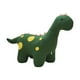 thumbnail image 4 of Taburete otomano con forma de dinosaurio de dibujos animados, asiento con adorno de animal, reposapiés para Verde oscuro, 4 of 9