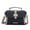 Navy, variant on Willa Vegan Leather Women's Color-Block Shoulder Bag, Elegant Satchel Crossbody Purse Handbag by Mia K - Pink