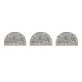 thumbnail image 1 of Youkk Bathroom Rugs Water Absorbent Floor Bath Mat Carpet Flower Semicircle 40x60cm 3Set, 1 of 6