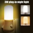 thumbnail image 4 of US Plug 3w Plug-In Wall Manual Led Night Light On/Off Switch Indoor L, 4 of 9
