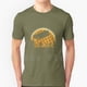 thumbnail image 3 of Camiseta Stranger Moon de algodón para hombre, camiseta con estampado DIY, genial, años 80, Moon Waffles, Netflix, Hawkins, Upside Down, Eleven, Demogorgon, Things, años 80, 3 of 5