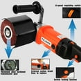 thumbnail image 5 of 1400W 110V Handheld Electric Polisher Burnishing Polishing Machine for Metal Stainless Steel Wood Polishing, 5 of 10