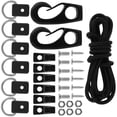 thumbnail image 4 of 1 Set of Dock Mooring Line Rope and Hook Boat Rope Marine Elastic Rope Hook Dock Rope, 4 of 8