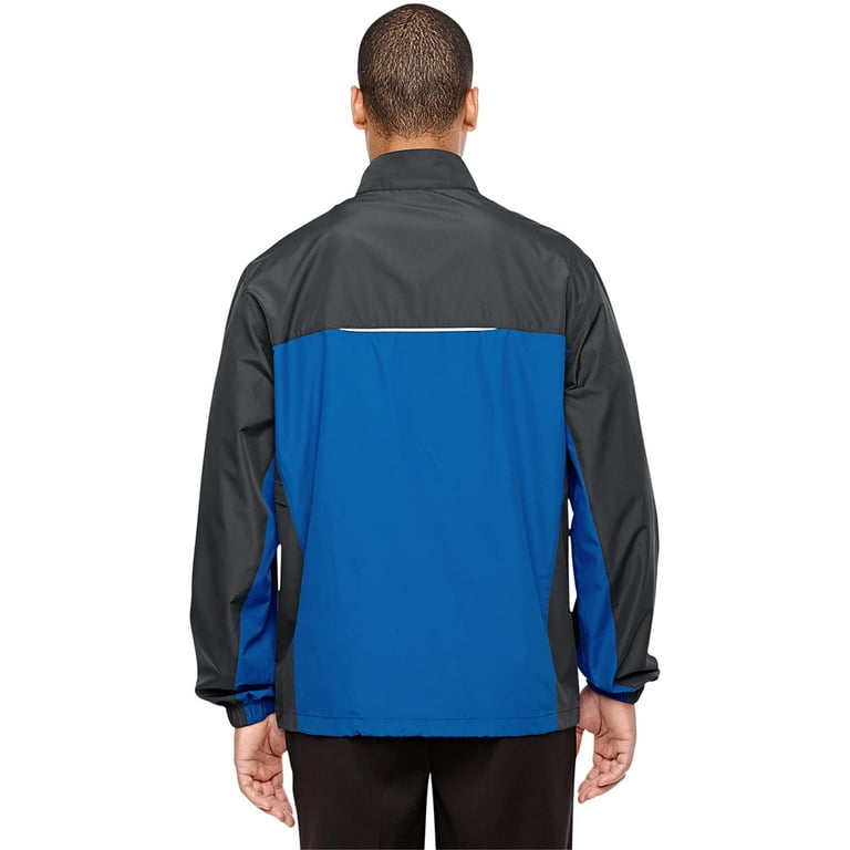 Under Armour Men's Golf Rain Jacket - Black / Mechanic Blue