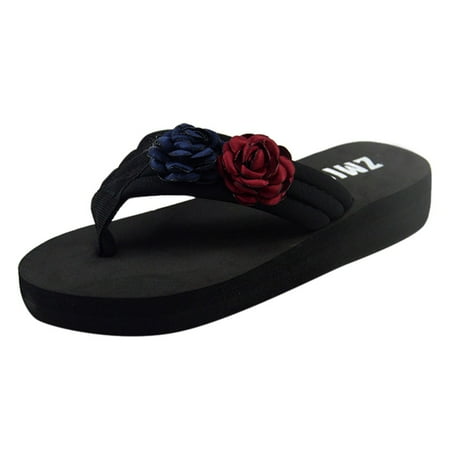 

Qufokar Cushion Flip Flops for Women Womens Flip Flops Comfortable Sandals Flat Women Shoes Slippers Flops Flip Sandals Non-Slip Beach Summer Women S Slipper