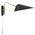 thumbnail image 2 of Modway Journey Mid-Century Modern Swing Arm Wall Sconce Matte Shade, 2 of 4