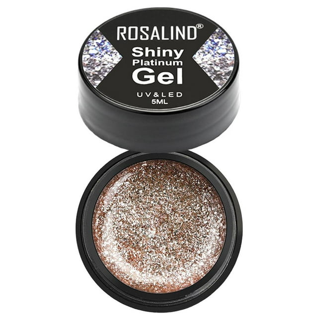 Esmalte de uñas de gel, brillo brillante, pintura de platino brillo Bling Bling jinwen Pegamento De Gel De Uñas