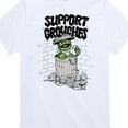 thumbnail image 3 of Sesame Street - Support Grouches Oscar - Toddler and Youth Short Sleeve Graphic T-Shirt, 3 of 5