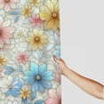 thumbnail image 3 of Shangniulu Wildflower Shower Curtain for Bathroom Watercolor Floral Shower Curtain with Hooks Printing Fabric Bathroom Shower Curtain, 3 of 6