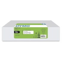 Authentic LW Mailing Address Labels for LabelWriter Label Printers, White, 1-1/8" x 3-1/2", 12 Rolls of 350 (4200 Total)