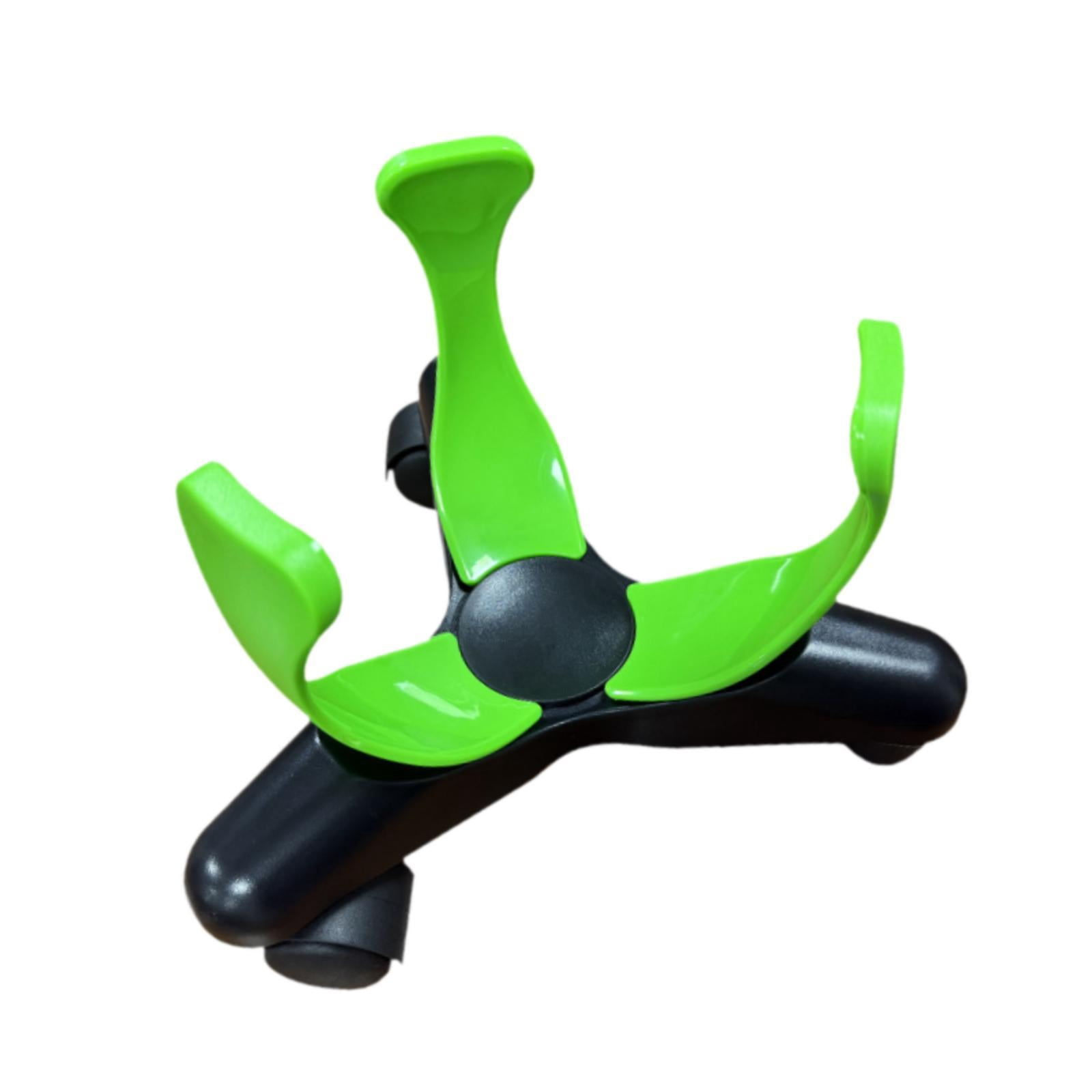 harayaa Low Center Dribbling Sliding Clamp Improve Skills Professional with 360 degree Casters Basketball Training Equipment Flexible Clamp Green