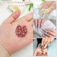 thumbnail image 3 of Uxcell Round Flatback Rhinestones, Flat Back Crystal Glass Gems Diamonds for DIY Crafts Clothes Nail Art Decoration Bright Red SS3, 3 of 7