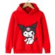 thumbnail image 3 of Sudadera con capucha Kawaii Kuromi para niñas, sudaderas de manga larga para niños, primavera y otoño, sudaderas con capucha informales con dibujos animados de Sanrio para niños, 3 of 5