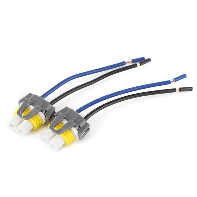2 conectores hembra para arnés de cableado H11/H8 para faros antiniebla.