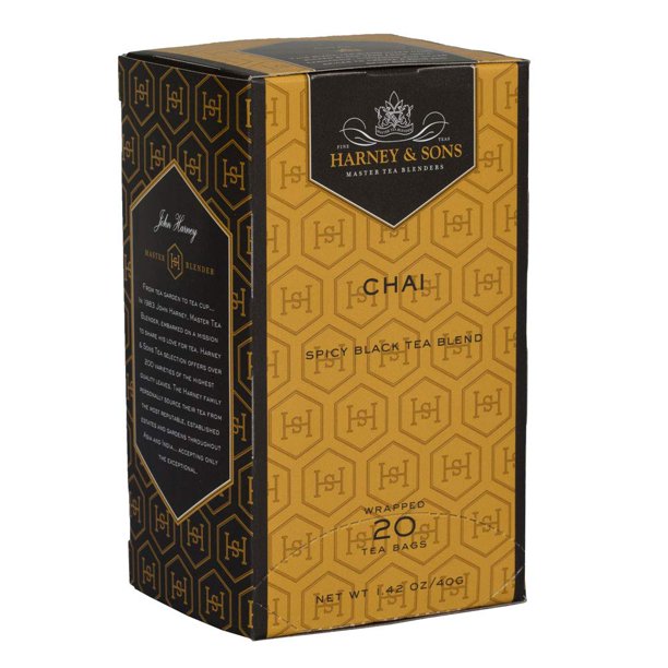 Harney & Sons Premium Chai Black Tea, 20 Tea Bags