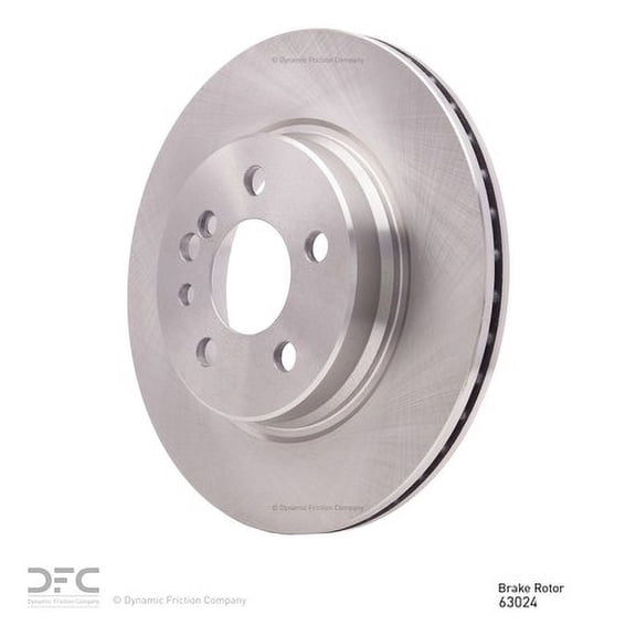 Rear Dynamic Friction Company GEOSPEC Coated Brake Rotor 604-63024 (1)
